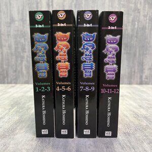 D Gray Man Manga 3in1 Omnibus, Vol 1-4 Covers Volumes 1-12 Katsura Hoshino